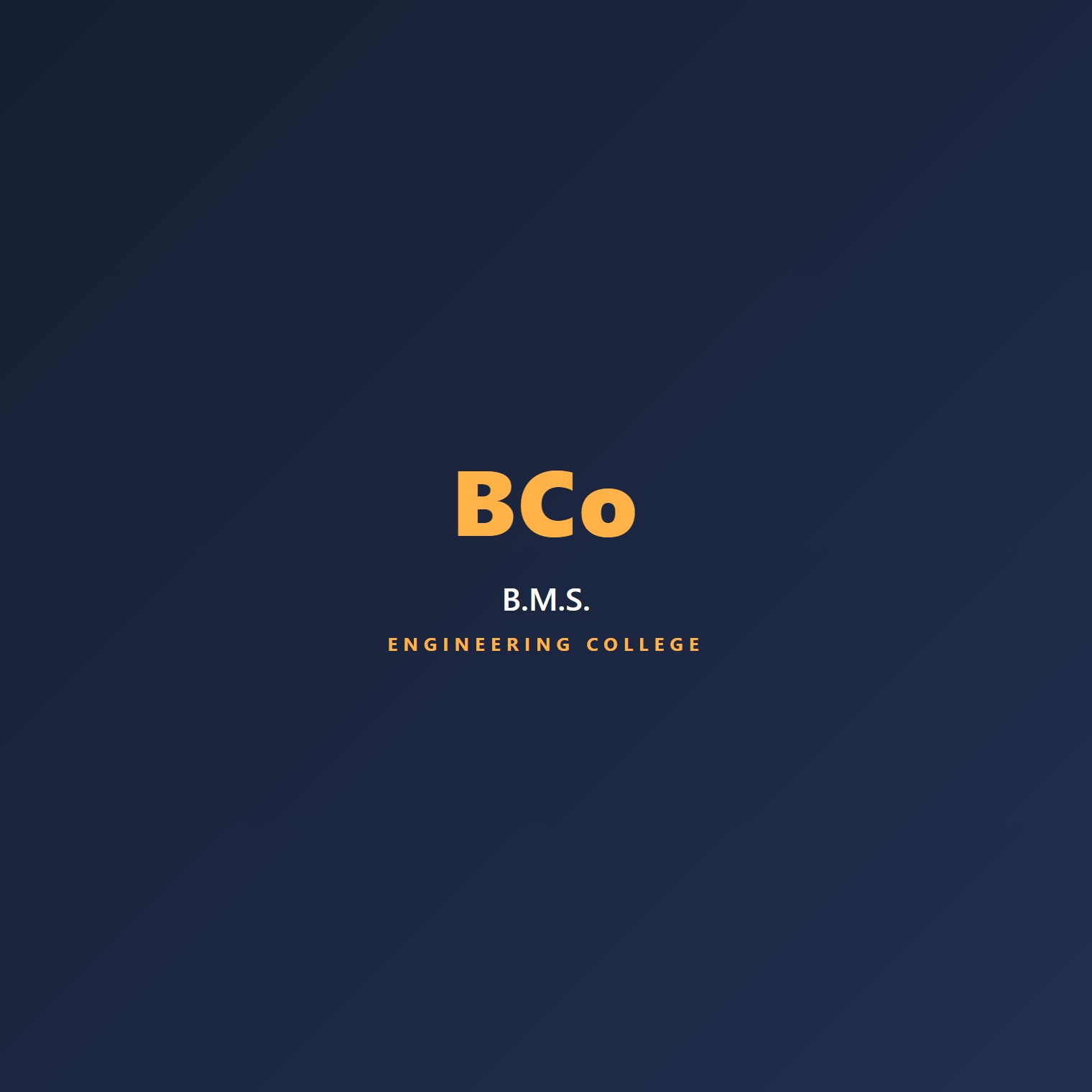 B.M.S. College of Engineering logo