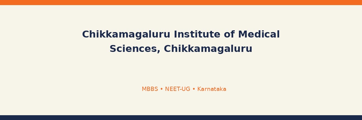 Chikkamagaluru Institute of Medical Sciences, Chikkamagaluru