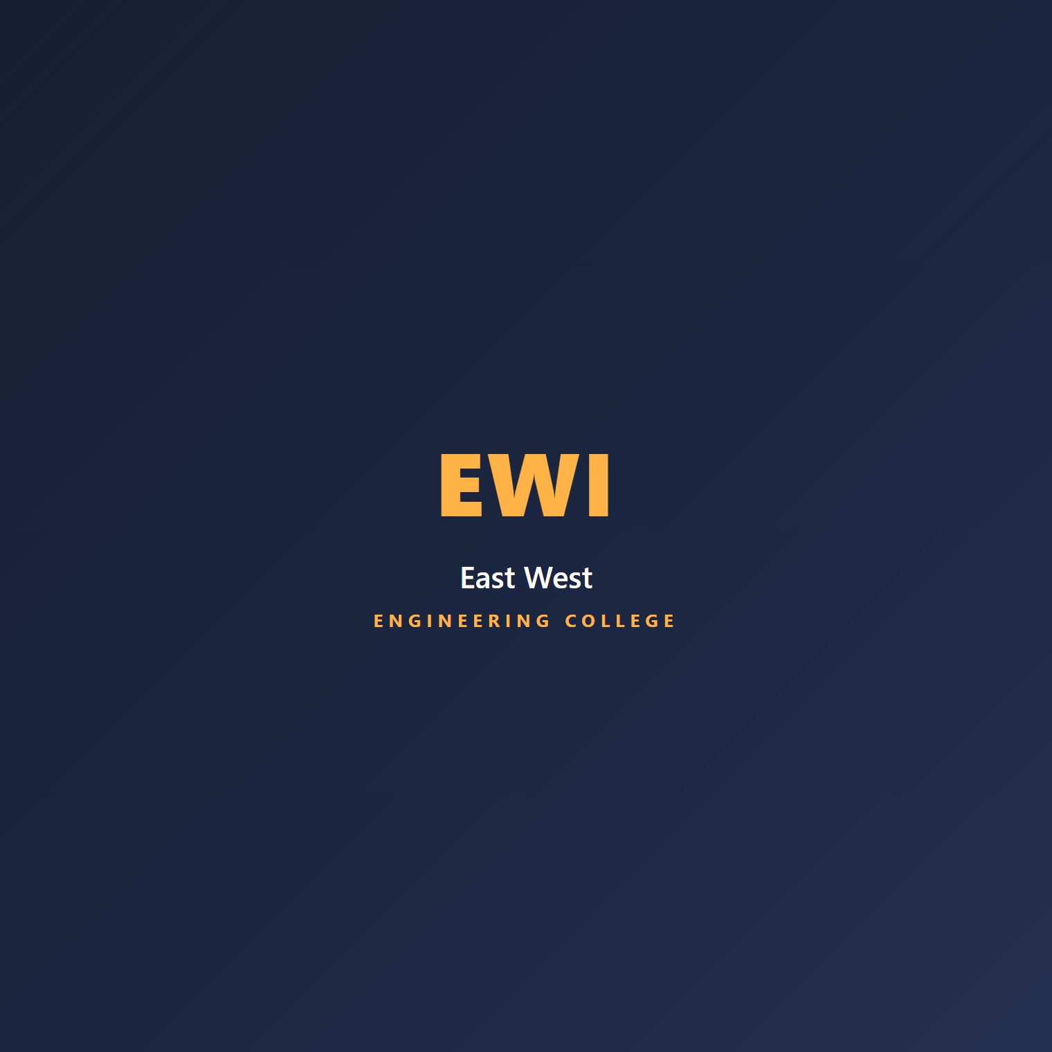 East West Institute of Technology logo