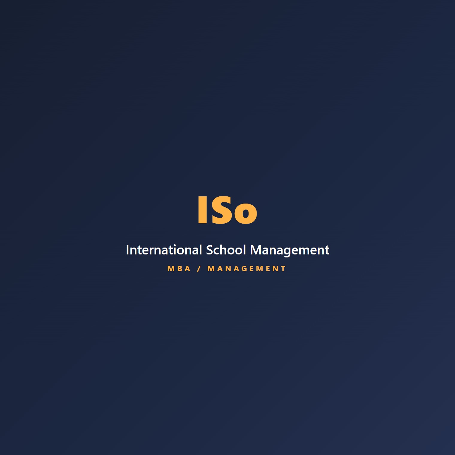 International School of Management Excellence logo