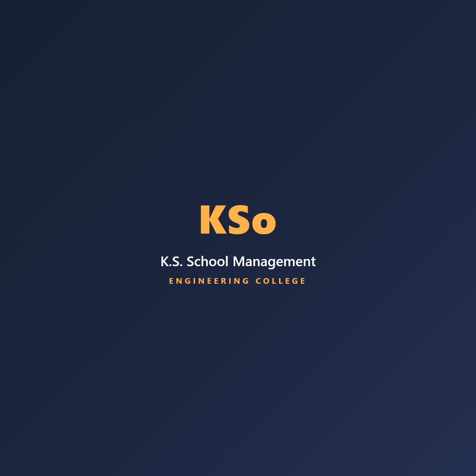 K.S. School of Engineering and Management logo