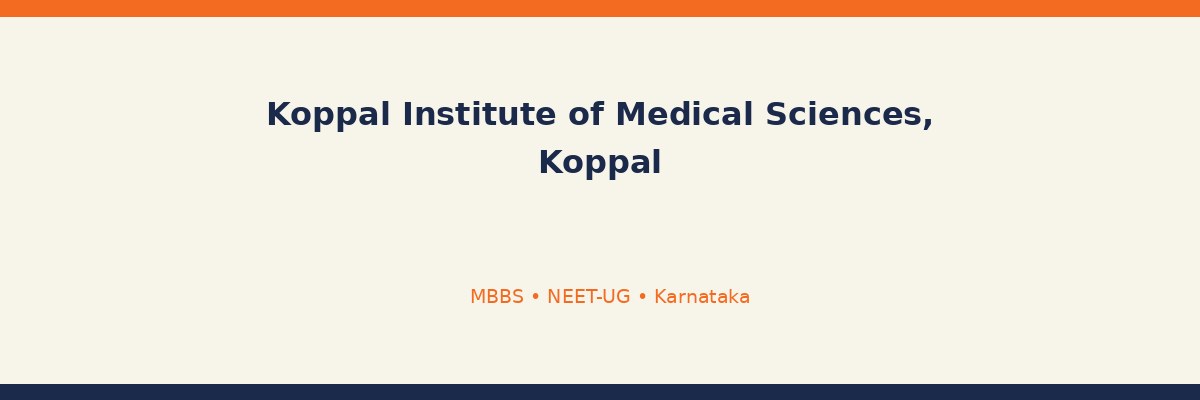 Koppal Institute of Medical Sciences, Koppal