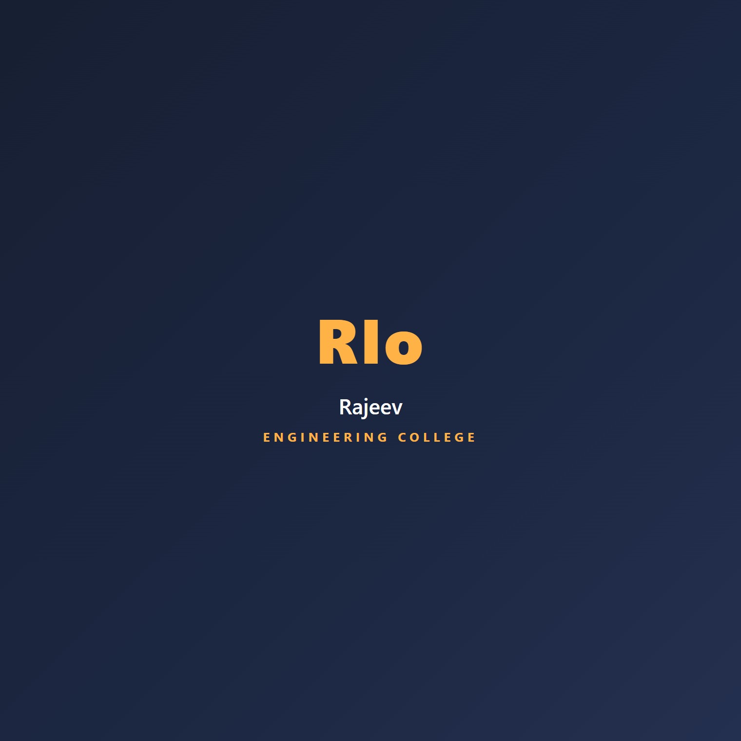 Rajeev Institute of Technology logo