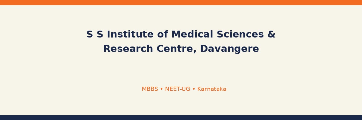 S S Institute of Medical Sciences & Research Centre, Davangere