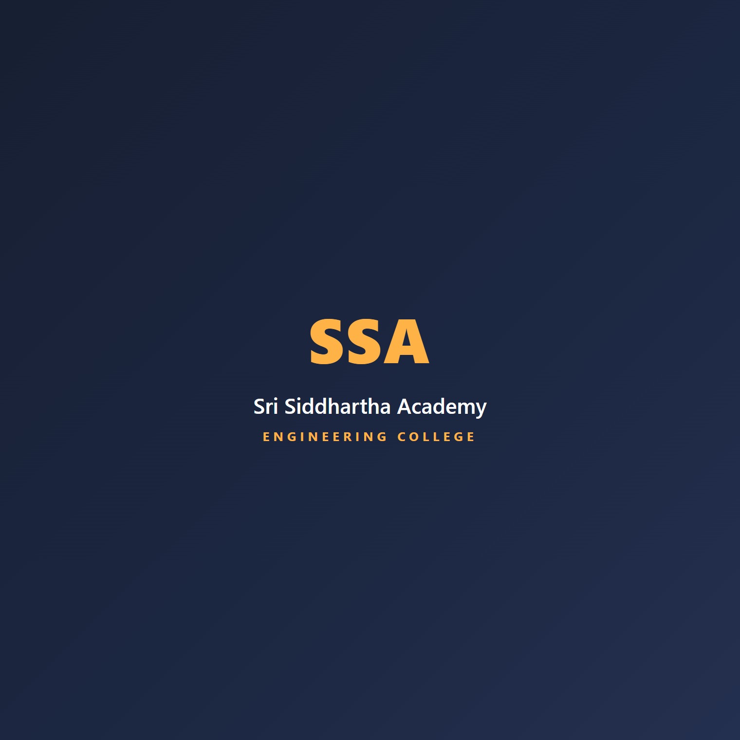 Sri Siddhartha Academy of Higher Education logo