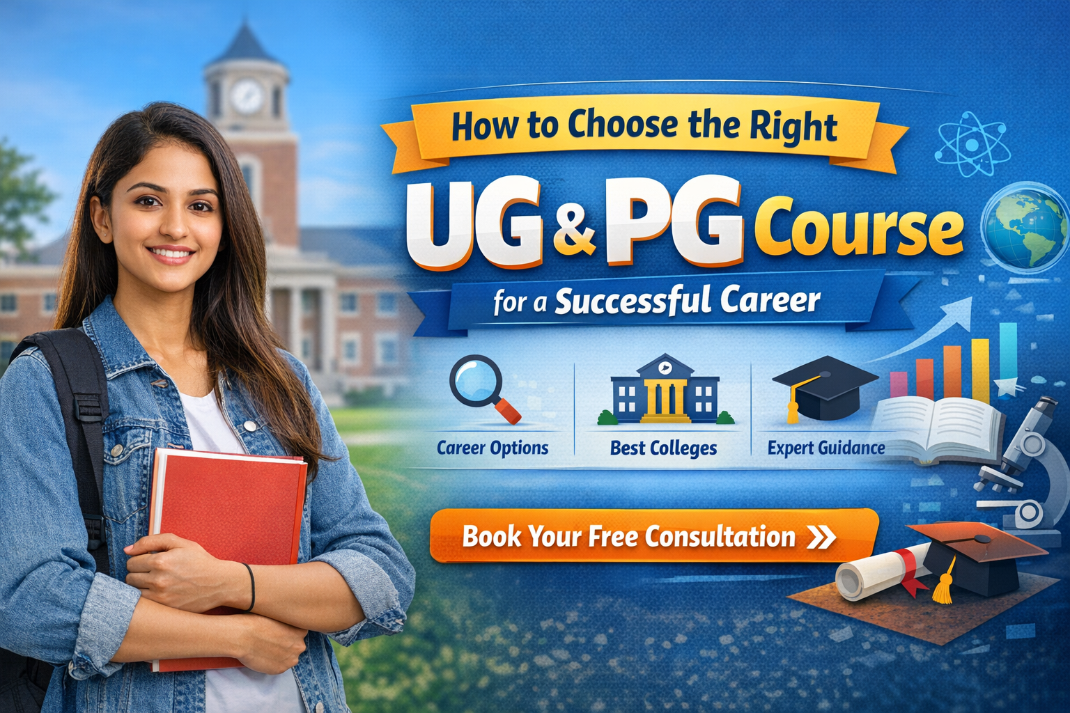 How to Choose the Right UG & PG Course for a Successful Career