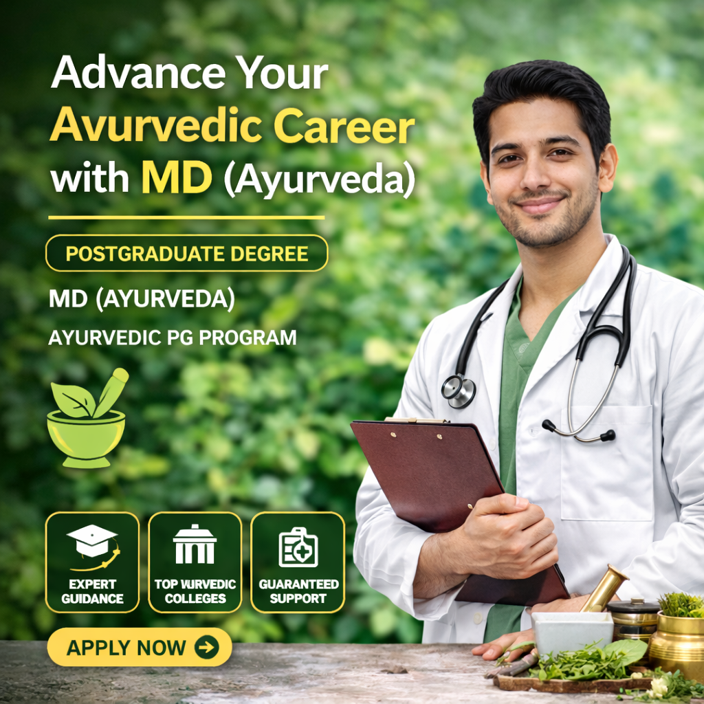 MD Ayurveda Admission in India & Abroad